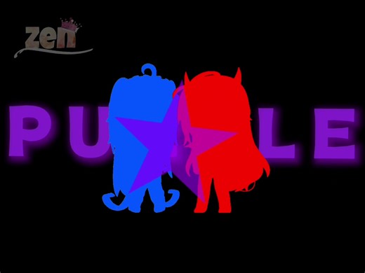 💙❤️Small video with one of my best mates!!💜 #fyp #trend #gacha #gachatrend #redblue