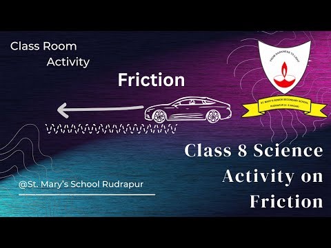 Friction Explained with Demo| Class 8 Science Activity | Interactive Learning