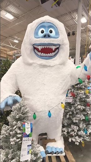 Bumble 9.75ft Abominable Snowman Animatronic demo