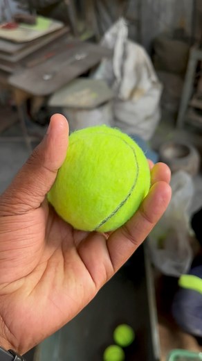 Tennis ball factory making | Chaska Food Ka