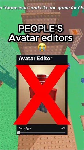 Roblox Is Taking AWAY The Avatar Editor?! 😭🙏 #roblox #robloxrant #robloxshorts #robloxedit