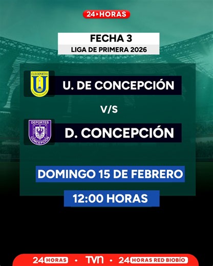 TVN Red Biobío | ¡HAY PROGRAMACIÓN! La ANFP entregó la programación de la tercera fecha de Liga de Primera 2026. Este viernes en Viña del Mar arranca la... | Instagram