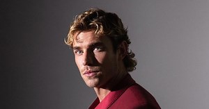 Zane Phillips is One Hot Submissive Blonde in Leather Briefs