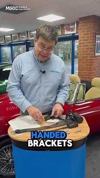 MGOC Spares MGB Inertia Reel Seat Belts Installation