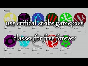 Critical Strike: Permanent Gamepass Rent Script Showcase