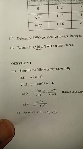 Grade 10 Mathematics June Examination 2024 Part 2