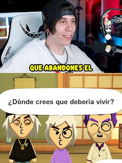 El hijo de Chepita y Vegetta se convierte en adulto - reacción Rubius Tomodachi Life