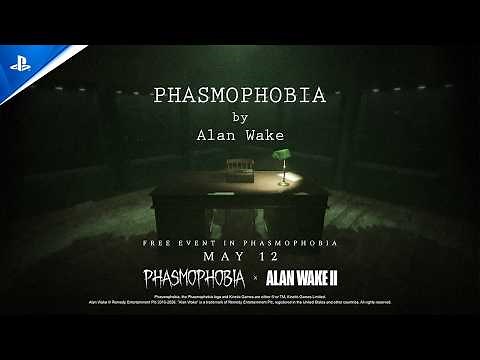 Phasmophobia x Alan Wake 2 - Event Announce Trailer | PS5 & PS VR2 Games
