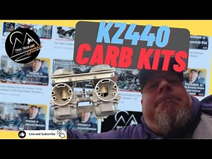 Kawasaki KZ440 carb kits and Will it run...again!