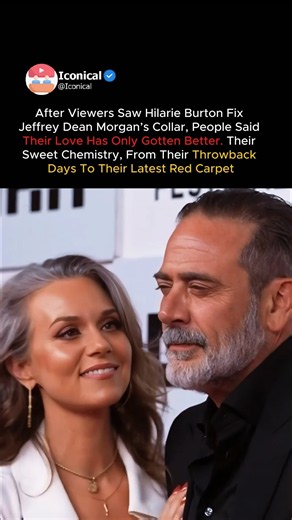 Hilarie Burton Fixes Jeffrey Dean Morgan's Collar and Fans Melt #HilarieBurton