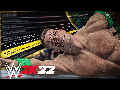 WWE 2K22: 5 EASY Custom Matches You Can Make | TRY THIS!