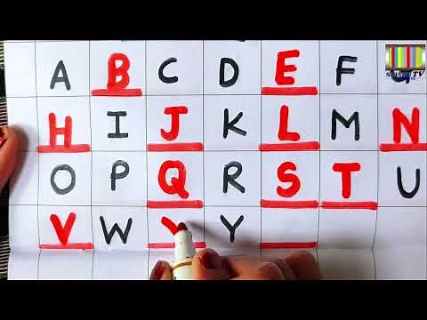 मराठी | ABCD... | Marathi | alphabets missing letter activity for kids