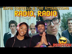 First time ever hearing Elvis Costello & The Attractions "Radio, Radio" Reaction| Asia and BJ