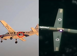 Elbit Systems Equips Cessna Aircraft with Laser Weapon System, Drone Destruction Ensues