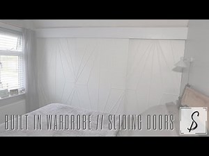 DIY Built in Wardrobe - Sliding Doors