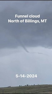 19K views · 215 reactions | NEW: Check out this funnel cloud spotted at the Yellowstone/Musselshell county line today at 4:15 PM. Video credit: Teddi Sue US National Weather Service Billings Montana | Conquer the Storm | Facebook