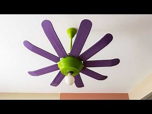 Wobbly Vintage Ceiling Fan, Elegant Color and Model, Limited Edition!