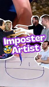 Imposter Artist just got a HUGE upgrade 🎨✨ You’ve probably seen those viral imposter games lately… this drawing version is even better – and now you can play it online. Everyone joins on their own phone, tablet, or computer – even if you’re not in the same room. Play Imposter Artist FREE inside our app Pocket Party (or at pocketparty.app without the app) Link in our bio 👆 #pocketparty #partygames #gamenight #funwithfriends #familyfun #drinkinggames | Pocket Party