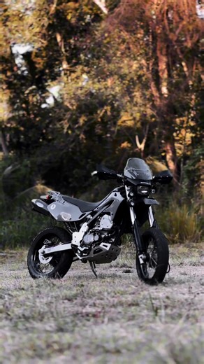 Kawasaki D Tracker: Gray Supermoto Adventure