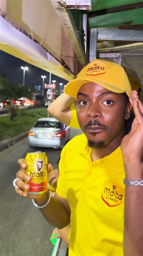 Adeoluwa Prince Enioluwa on Instagram: "Shared the goodness with @maltaguinnessng Yesterday.😁💛 Catch the bus on the streets of Lagos. We do offline yesterday. Make we do online today. Giving 10 Packs of Malta Guiness. If you want 1. Make I know, I go deliver.🥳"