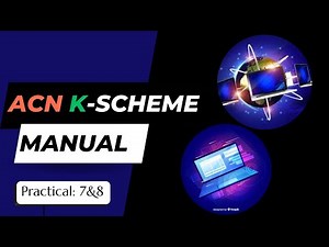 Advance Computer Network (ACN) Practical No: 7 & 8 answers || MSBTE K scheme