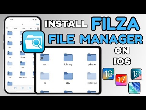 How To Install Filza File Manager On iPhone & iPad (2025)| Filza App Installation Guide On iOS