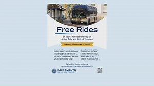 SacRT offers free rides for veterans