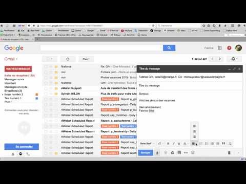 Formation Gmail (Vidéo 2) - Comment envoyer un message