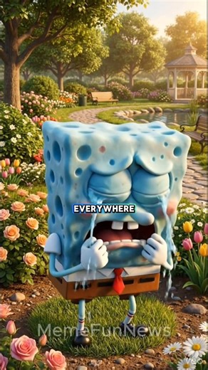 Spoengbob Crying So Hard - He need Help Bro #spongebob #animation #cartoon