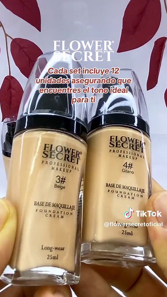 Bases Mate Flower Secret: Tu Kit de Maquillaje Ideal