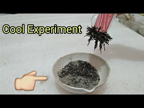 Experiment : Separate iron filings and sand