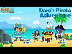 Dora's Pirate Adventure DVD Menu