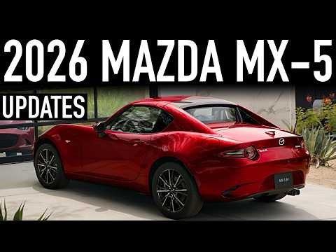 2026 Mazda MX-5 Miata.. What's New?
