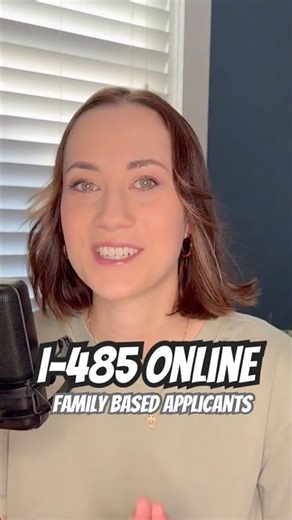 I-485 is now online for family based applicants