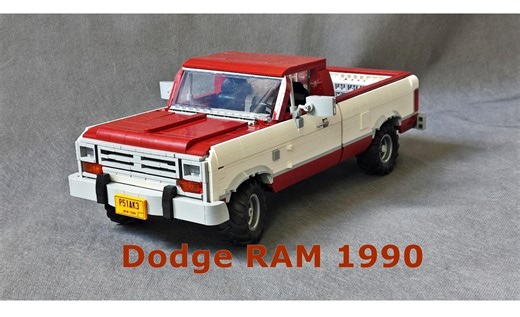 LEGO MOC-181984 Dodge RAM 1990 (1st generation) (Creator > Creator Expert 2024)
