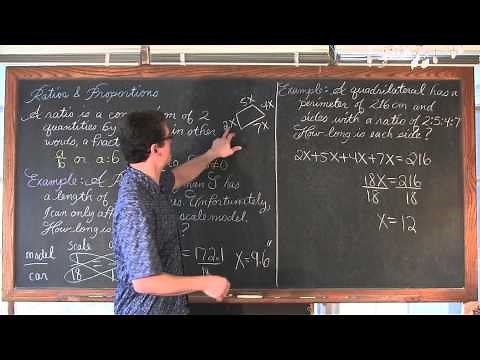 Ratios and Proportions