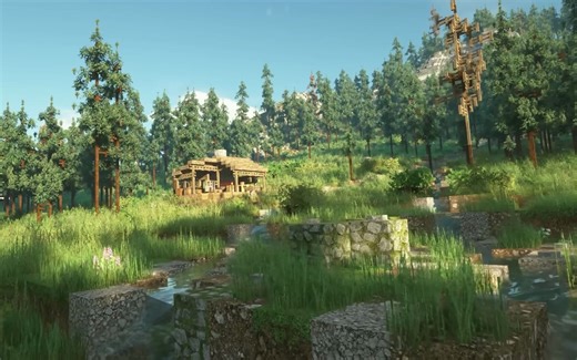 我的世界知名材质包《Patrix》演示，（支持1.20）内含下载链接~