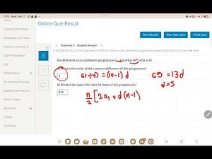 11S T2W6 Pure math ams quiz (explained by hala)
