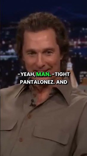 Matthew McConaughey recalls the hilarious Tight Pantalonez sketch and the unexpected bloody blooper