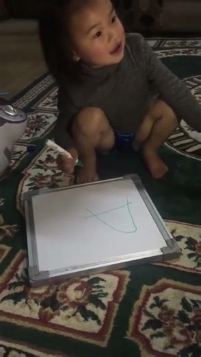 #start #learning #alphabet #3k #old