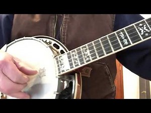 Paradise, banjo tutorial, dropped C tuning