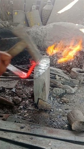 Making a Sand Mold for a Traditional Blade 👍 #handmade #craft #skills