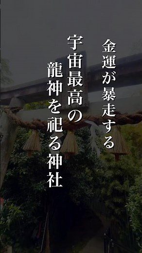 【金運が暴走する宇宙最高の龍神を祀る神社 神龍八大龍王神社】 #パワースポット #金運#龍神
