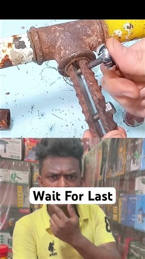 Rusty Pipe Thread Removal Trick 🔥 #shorts