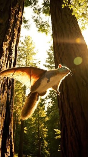 The Hidden Acrobat: Flying Squirrel's Leap