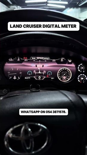 Toyota Land Cruiser LC200 Digital Meter Upgrade | Full LCD Instrument Cluster Installation