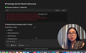 63K views · 568 reactions | ‼️AIနဲ့ Content Plan တစ် လစာ ဘယ်လိုဆွဲမလဲ⁉️ | Learning & Sharing with NYO | Facebook