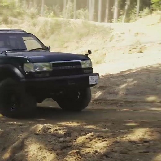ランクル80ダートトライアルでヒルクライム #landcruiser #ランドクルーザー
