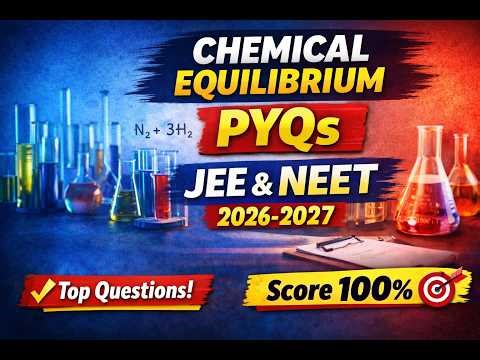 PYQs on Chemical Equilibrium 🔥 JEE/NEET 2026–2027 | Most Important Questions