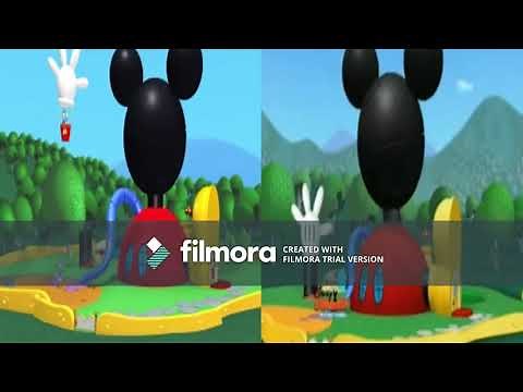 Mickey Mouse Clubhouse Donald Duck Clubhouse Theme Song Mashup